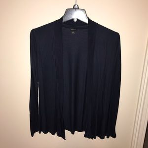 Ann Taylor open cardigan navy blue size small
